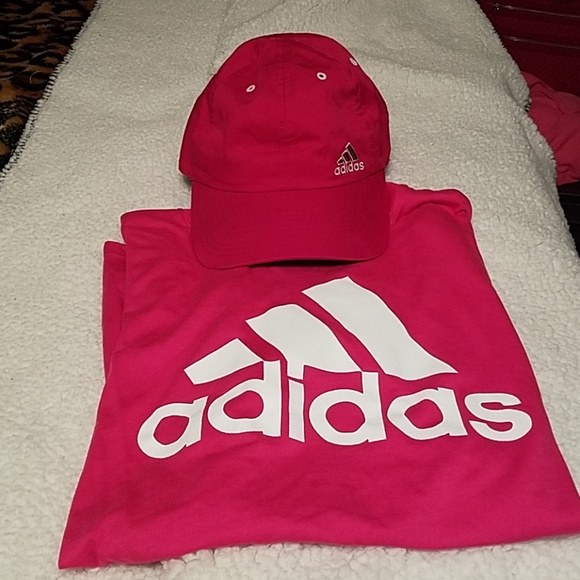 adidas Tops - Shirt and Hat